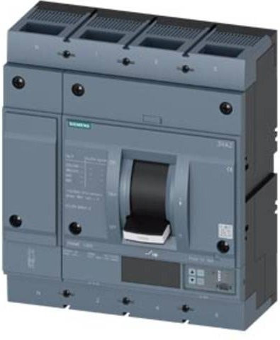 Siemens 3VA2510-7JP42-0AA0 Leistungsschalter in Grau mit einem Einstellbereich von 400 - 1000A und einer maximalen Schaltspannung von 690 V/AC - Bild 1