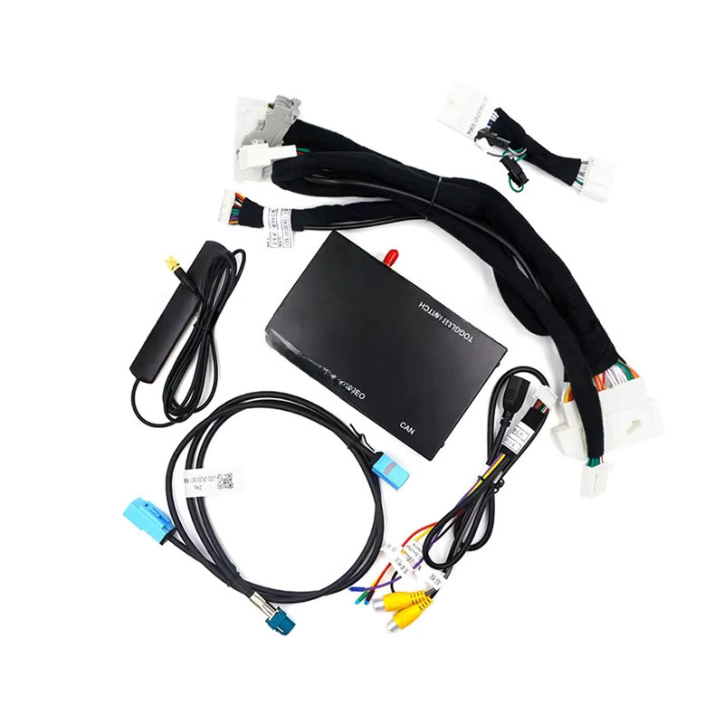 OEM Bildschirm Upgrade Interface Decoder Box für Apple CarPlay, Android Auto und Airplay in Schwarz für Lexus IST ES NX RX GS LC UX GX LS LX RC CT - Bild 5