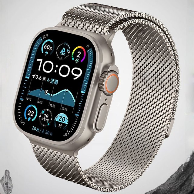 JBAILI Uhrenarmband Metall-Milanese-Loop, Unisex - Bild 1