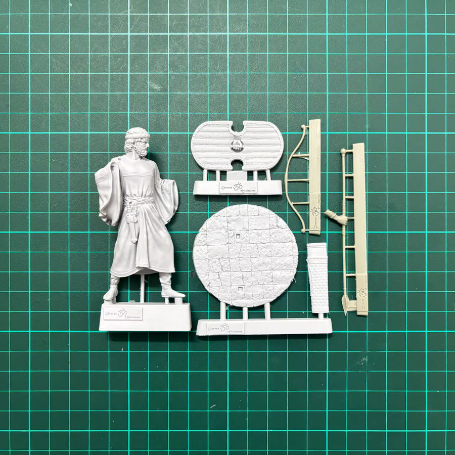 MEEKLION MODEL Persischer unsterblicher Krieger, Unbemalter Resin-Modellbausatz, Maßstab 1:24, Militär - Bild 3