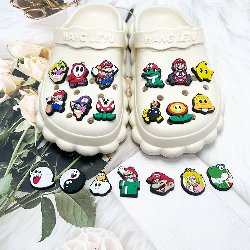 Potdemiel Schuh-Charms Jumping Brothers Game Series, PVC, Kinder - Bild 4