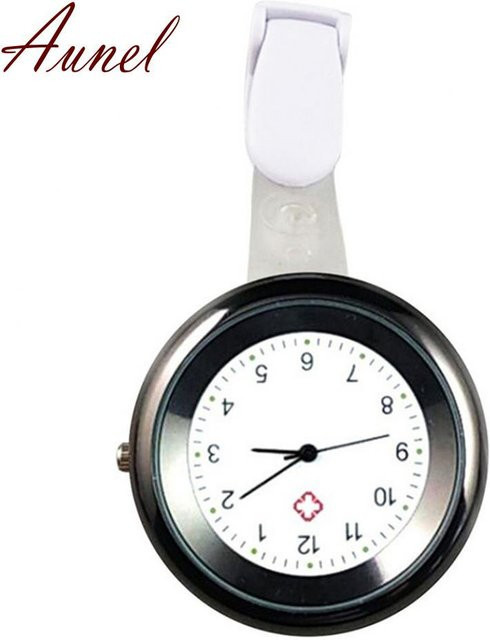 Leadwo Taschenuhr, Quarz, Aluminium, Schwarz, Damen - Bild 1