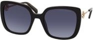 Marc Jacobs MARC 727/S Sonnenbrille, quadratisch, Vollrand, Damen, black grey - Bild 1