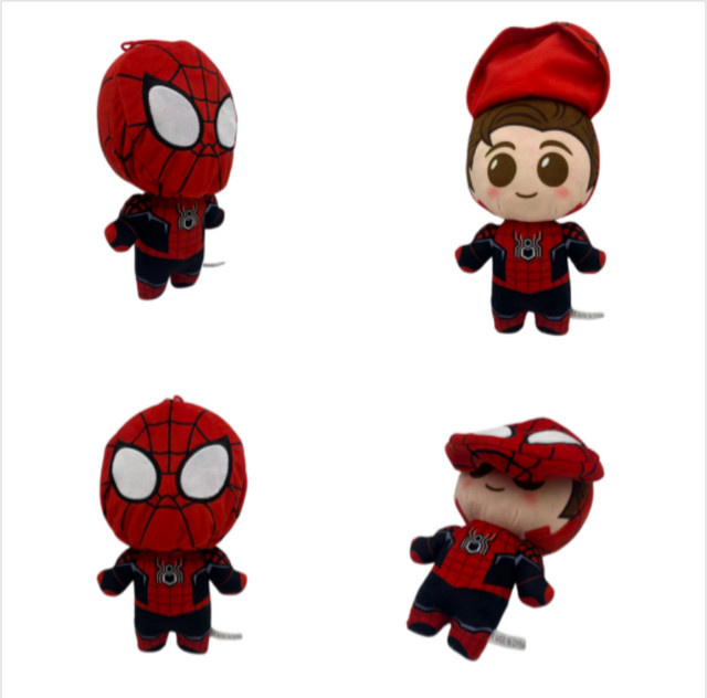 Bandai Marvel Spiderman Into the Spider-Verse Gwen Peter Parker Noir, Plüschtiere, 24cm - Bild 1