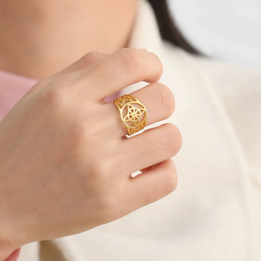 LIKGREAT Ring, Edelstahl, Unisex - Bild 3