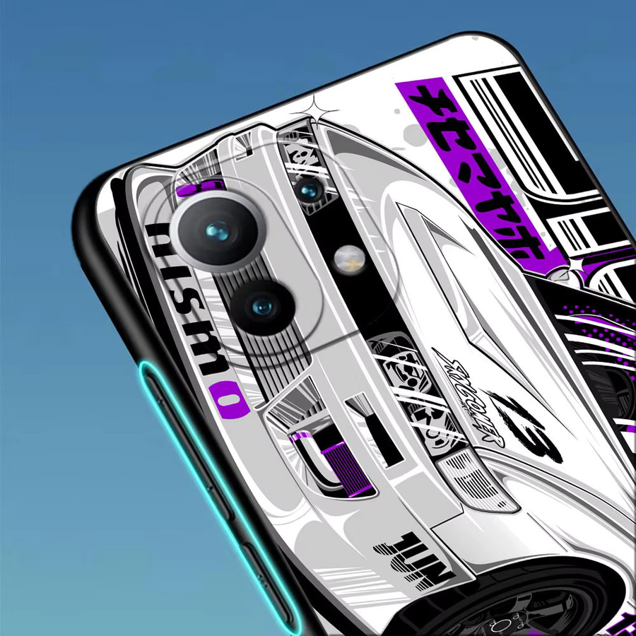 Tokyo JDM Drift Sportwagen Handyhülle für Xiaomi Mi POCO Modelle in Multicolour - Bild 3
