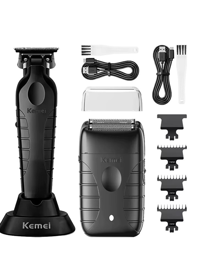 Kemei KM-2299 Haarschneidemaschine, Herren, Schwarz - Bild 7