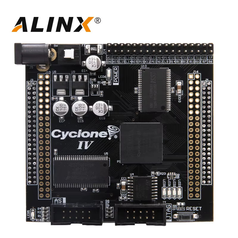 ALINX SoM AC415 Altera Cyclone IV EP4CE15 FPGA-System an Bord in Schwarz - Bild 4