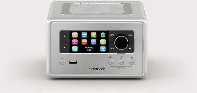 Sonoro Internetradio RELAX SO-8110-100-SI DAB+ in Silber - Bild 2
