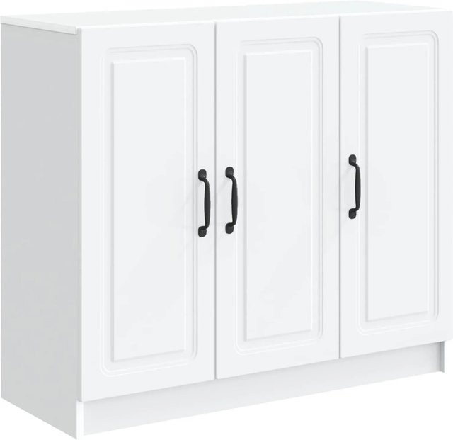vidaXL Sideboard Weiß Modern aus Holzwerkstoff B/T/H: 89 x 34,5 x 77 cm - Bild 1