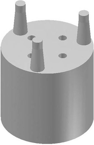 Fischer Elektronik Transistor-Abstandshalter MS 184-7 für TO-18 Gehäuse, Grau, Durchmesser: 5,4 mm, Höhe: 7 mm - Bild 1