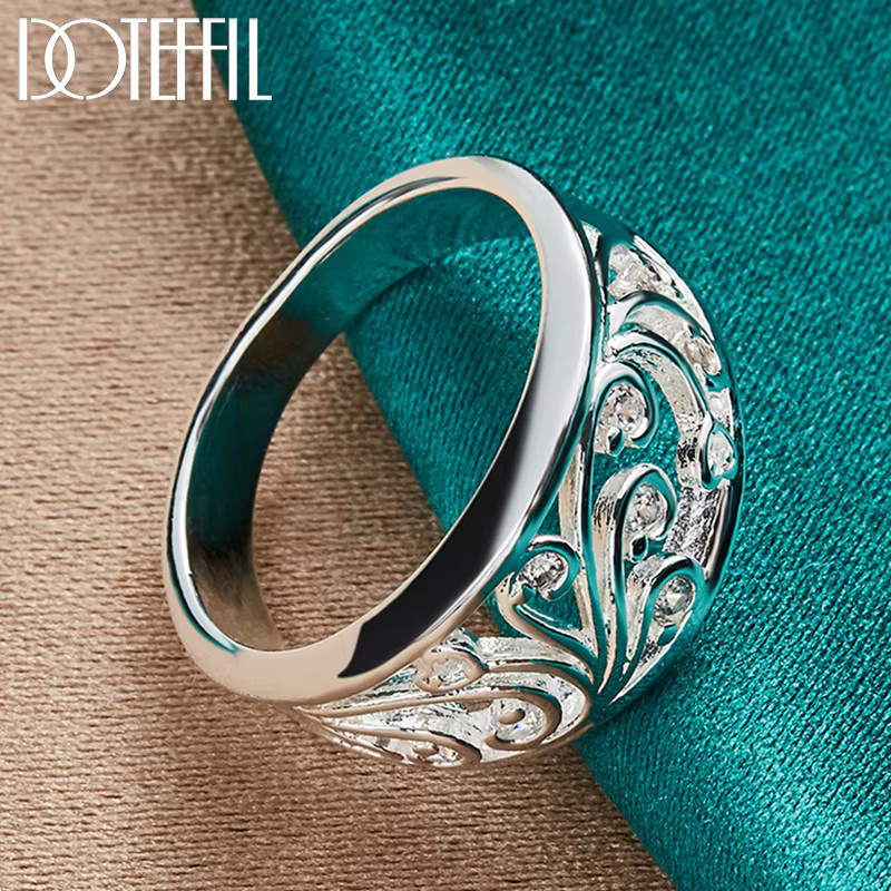 DOTEFFIL Ring, Kristall, Silber, Damen - Bild 4