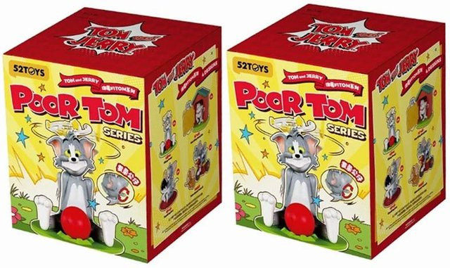 52toys Disney Tom Plus Jerry Blind Box Mystery Figur, ab 14 Jahren - Bild 1
