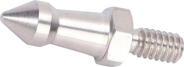 Shoemst Ersatz Kamera Stativspitzen aus Edelstahl 1/4 Zoll in Weiß und Silber - Bild 1