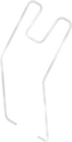 Weidmüller CXI CLIP HM 3052640000 Halter, transparent, 10 Stück - Bild 1