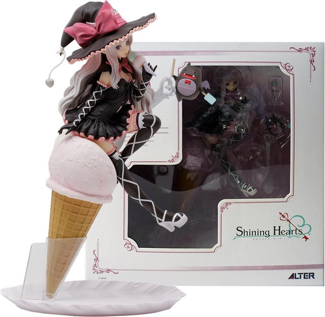 Bandai Anime Shining Hearts Melty de Granite Sorbet Figur, 1/8 Modell, 20cm - Bild 1