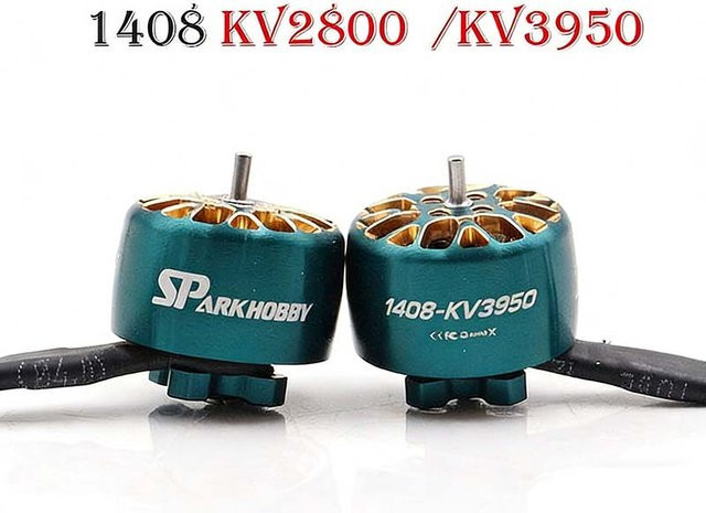 SPARKHOBBY 1408 Brushless-Motor KV2800 KV3950 für 3-4 Zoll FPV-Drohnen zum Luftrennen - Bild 1