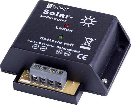 H-Tronic SL 53 Laderegler PWM 12V in Schwarz - Bild 1