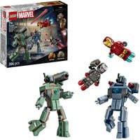 LEGO Marvel Super Heroes Iron Man & War Machine vs. Hammer-Drohnen Konstruktionsspielzeug ab 7 Jahren - Bild 2