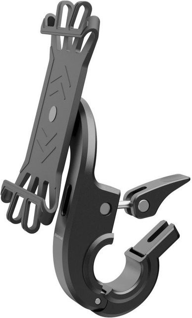 Hama Universal Handyhalterung für E-Bike in Schwarz, drehbar und mit schneller Anbringung aus Silikon - Bild 3