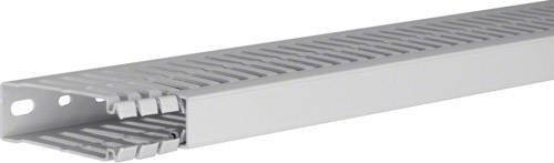 Hager HA780025 Verdrahtungskanal Lichtgrau L: 2000 cm, B: 2,5 cm, H: 8,0 cm - Bild 1