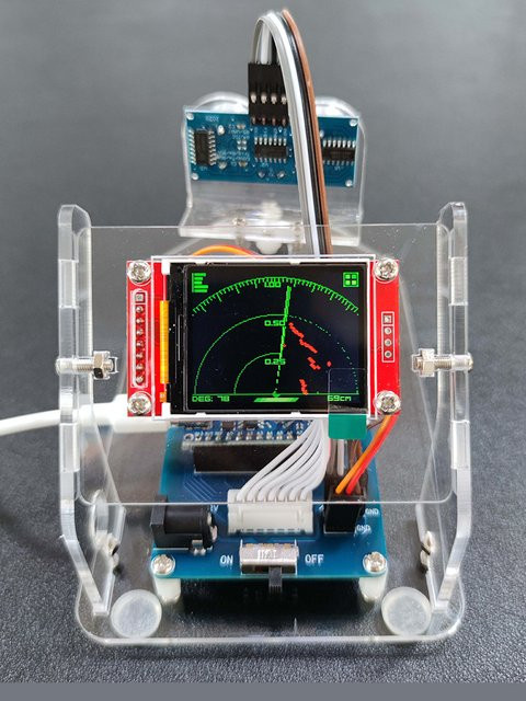 GoLingLing SG90 Ultraschall-Radar-Scanning-Technologie, DIY-Bausatz - Bild 1