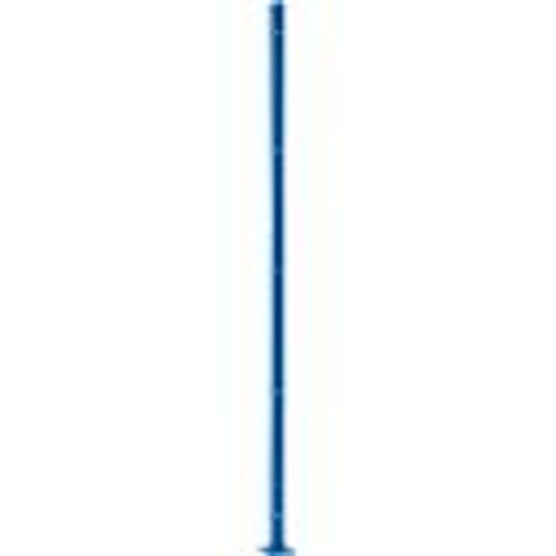 SSI Schäfer Mittelstütze für Gitterelemente, vorgelocht, blau - Bild 3