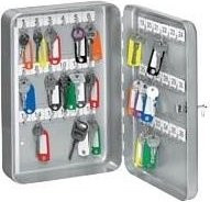 Schlüsselschrank WEDO in Silber mit Schloss - Bild 1
