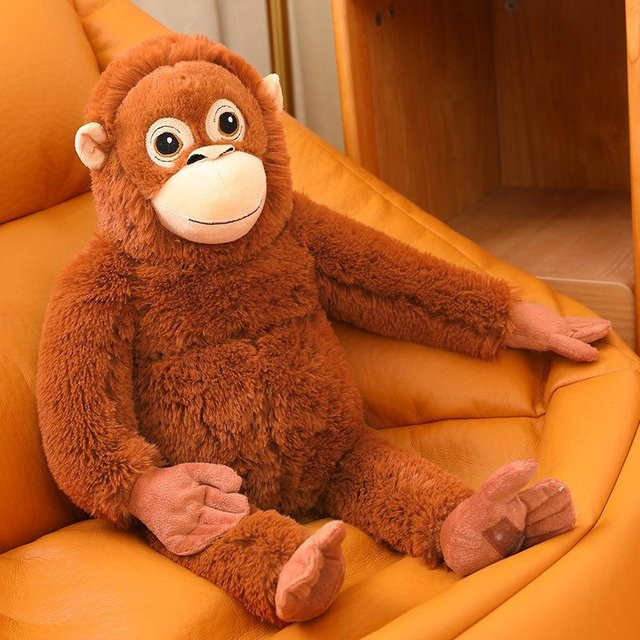 Gorilla Affe Plüschtier, Schimpanse, 66cm - Bild 1