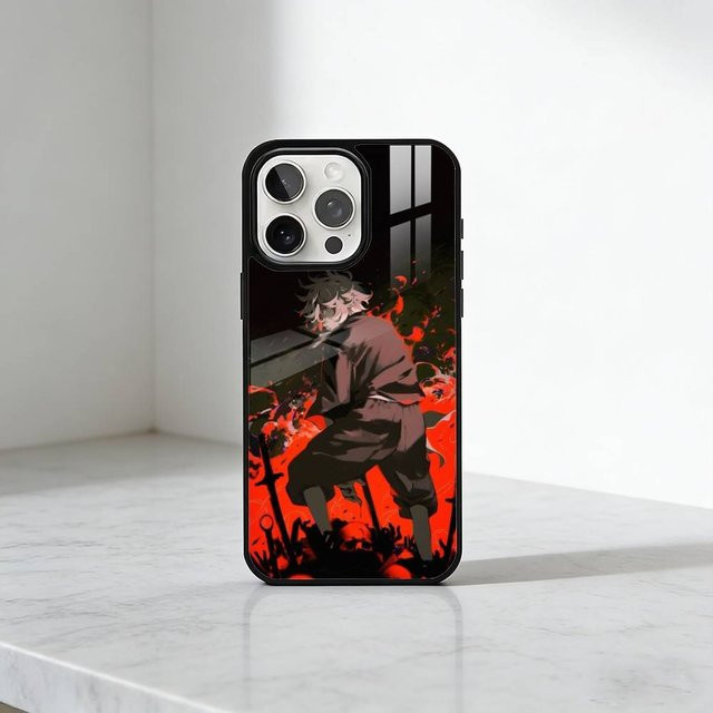 G-Gabimaru H-Hells Paradise Handyhülle für iPhone 11 bis iPhone 17 Pro Max mit MagSafe Magnetisch für kabelloses Laden, Multicolor - Bild 1