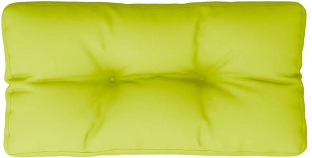 vidaXL Palettenkissen aus Polyester in Grün, B/T/H: 70 x 40 x 12 cm, wasserabweisend und UV-beständig - Bild 1