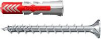Fischer DuoPower ETA Universal-Dübel 8 x 40 mm, 50 Stück, Grau-Rot - Bild 1