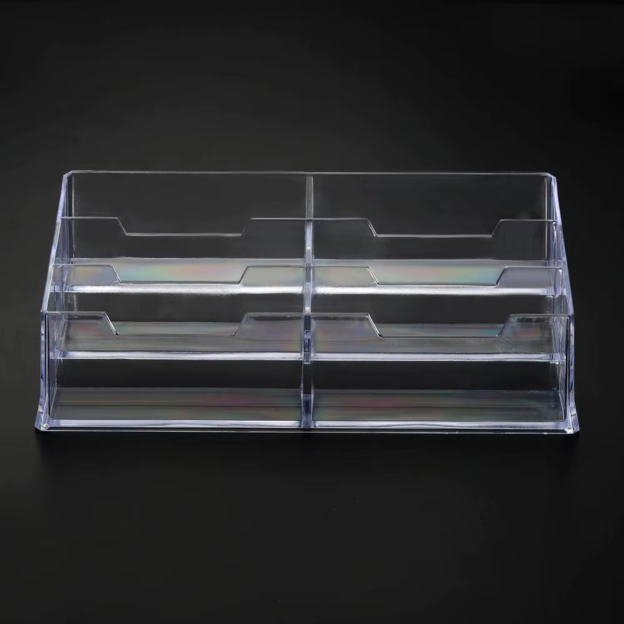Transparente Karteikasten Display Box aus Kunststoff für die Büroorganisation - Bild 1