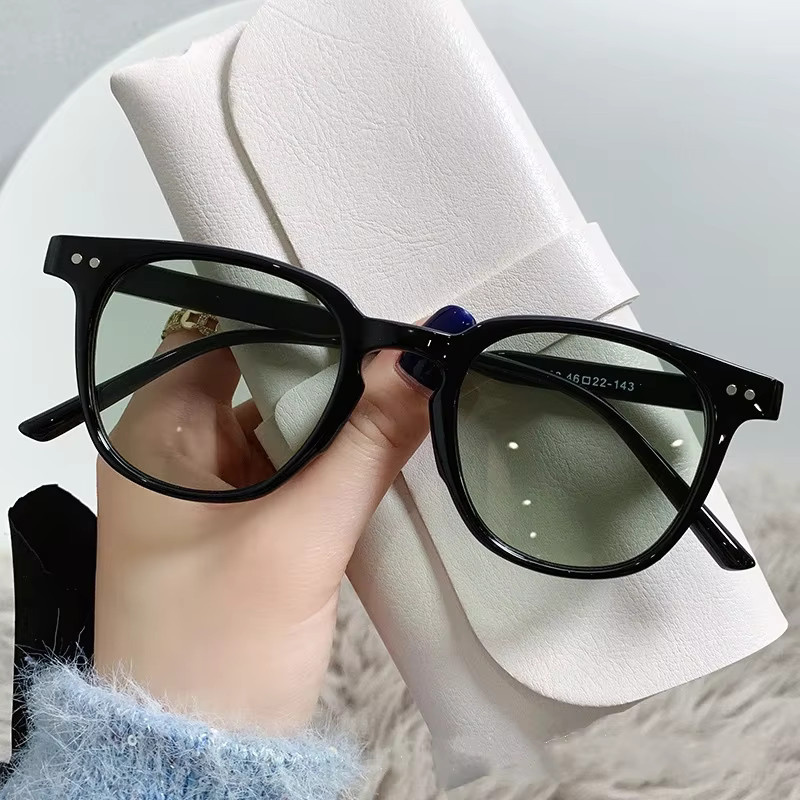 ERIKOLE Sonnenbrille, oval, Vollrand, Kunststoff, schwarz, Damen - Bild 1