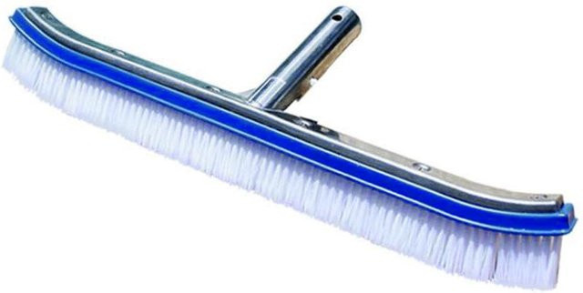 TOMTOP JMS Schwimmbad Pinsel 18 Zoll in Blau aus Aluminium und Kunststoff zur Poolreinigung - Bild 1
