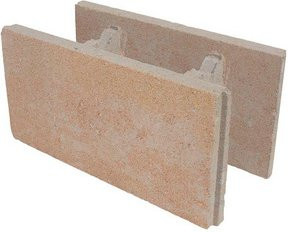 Diephaus Schalungsstein Mauer CONO aus Beton in Beige/Sand, B/H/L: 24 x 25 x 50 cm - Bild 1