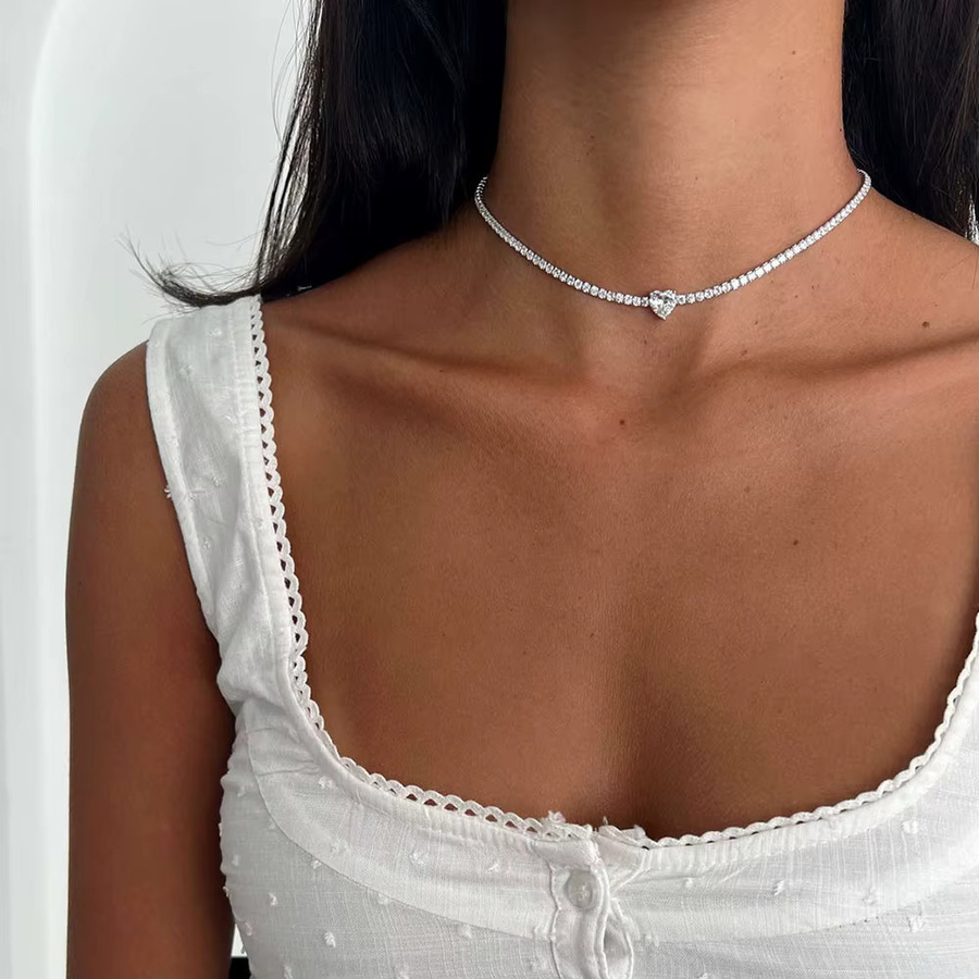 KUTPF Halskette, 925 Silber, Diamant, Damen - Bild 3