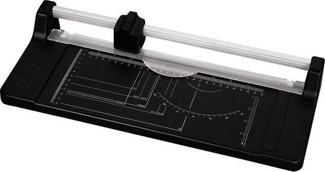 Hama Rollenschneidemaschine Easy Cut R 320 in Schwarz und Transparent aus gehärtetem Stahl und Aluminium - Bild 1