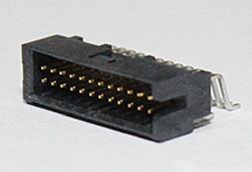 Molex Stiftgehäuse-Platine in Schwarz mit Goldkontakten, Polzahl 8, Artikelnummer 2011730008 - Bild 1