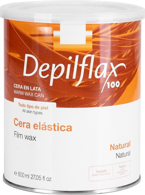 Depilflax Filmwachs Natural, 800 ml, Gesicht und Körper - Bild 1