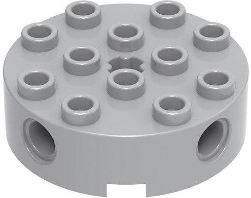 Wucifang Bags 6222 Stein Rund 4 x 4, Nachfüllpack, 10-teiliges Set, licht grau - Bild 1