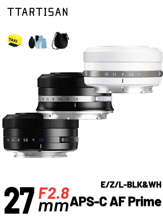 TTArtisan APS-C Autofokus 27 mm F2,8 Objektiv für Sony E Mount, Schwarz - Bild 6