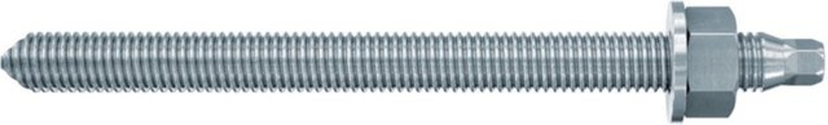 Fischer Ankerstange RG M 30x500 aus verzinktem Stahl, Farbe: Silber, 5er-Set - Bild 2