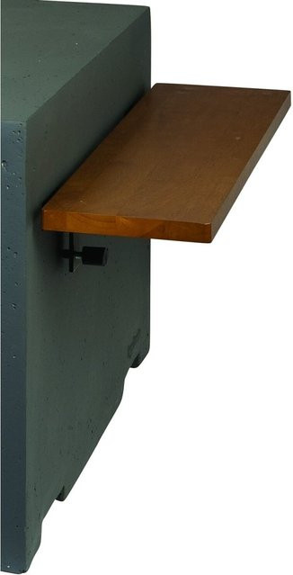 Mania-Happy Cocooning Seitenablage aus Holz in Braun, 2er Set mit Haken, Rechteckig, B: 74 cm, H: 16 cm, T: 2 cm - Bild 1