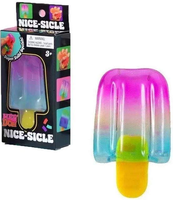 Eis am Stiel Fidget Spielzeug, Silikon, Bunt / Mehrfarbig, ab 14 Jahre - Bild 1