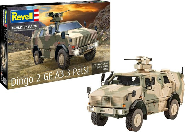 Revell Dingo 2 GE A3.3 PatSi, Fahrzeug, 1:35, Kunststoff - Bild 1