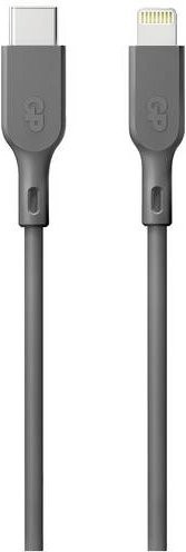 GP Batteries USB-Ladekabel USB 2.0 auf USB-C und Apple Lightning, Grau, 1,00 m, GPCBCL1PGYUSB - Bild 1