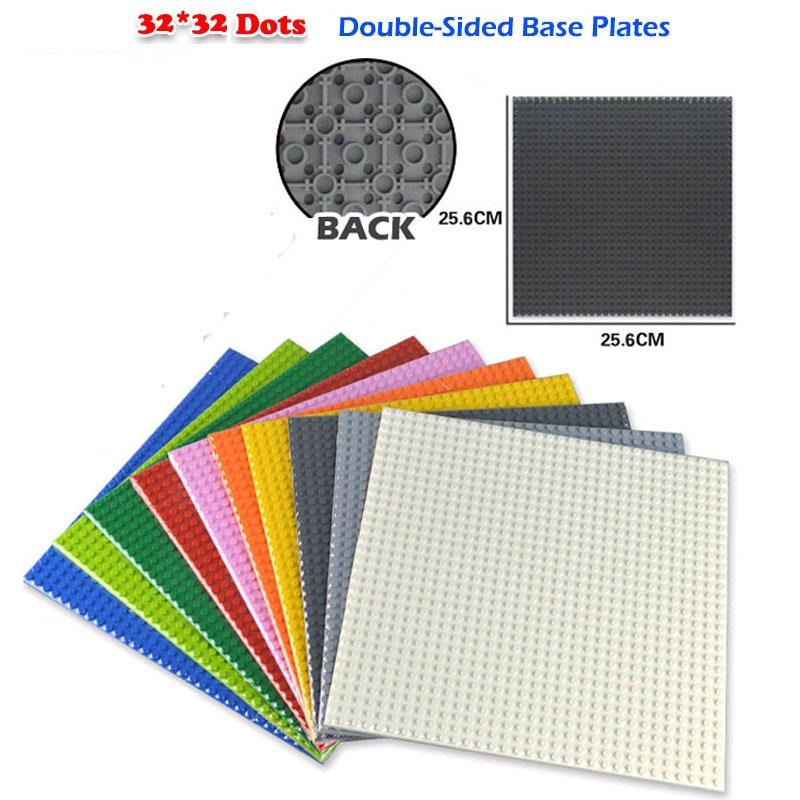 Yiran toy Grundplatte Doppelseitige Bauplatten 32*32 Noppen Bunt / Mehrfarbig - Bild 5