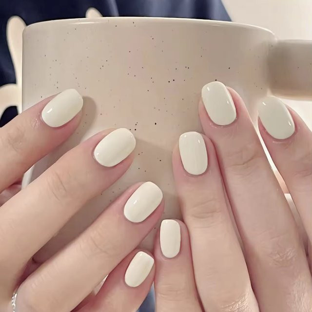 MIANEL Jelly-Gel-Nagellack, milchweiß, glänzend - Bild 1