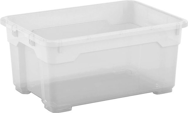 OBI Allzweckbox Santos XS, Transparent, B: 17 cm, T: 25,5 cm, H: 38 cm - Bild 1